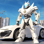 Robot Battle Transformation Icon