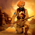Saragarhi Fort Defense Icon